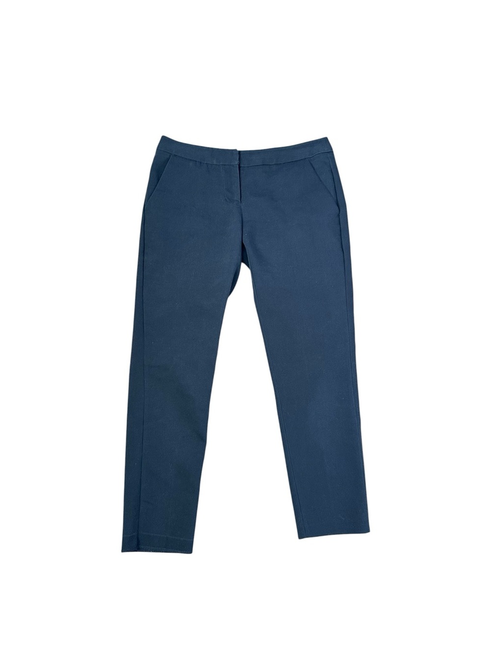 Amanda & Chelsea navy blue Tailored cropped Dress Pants